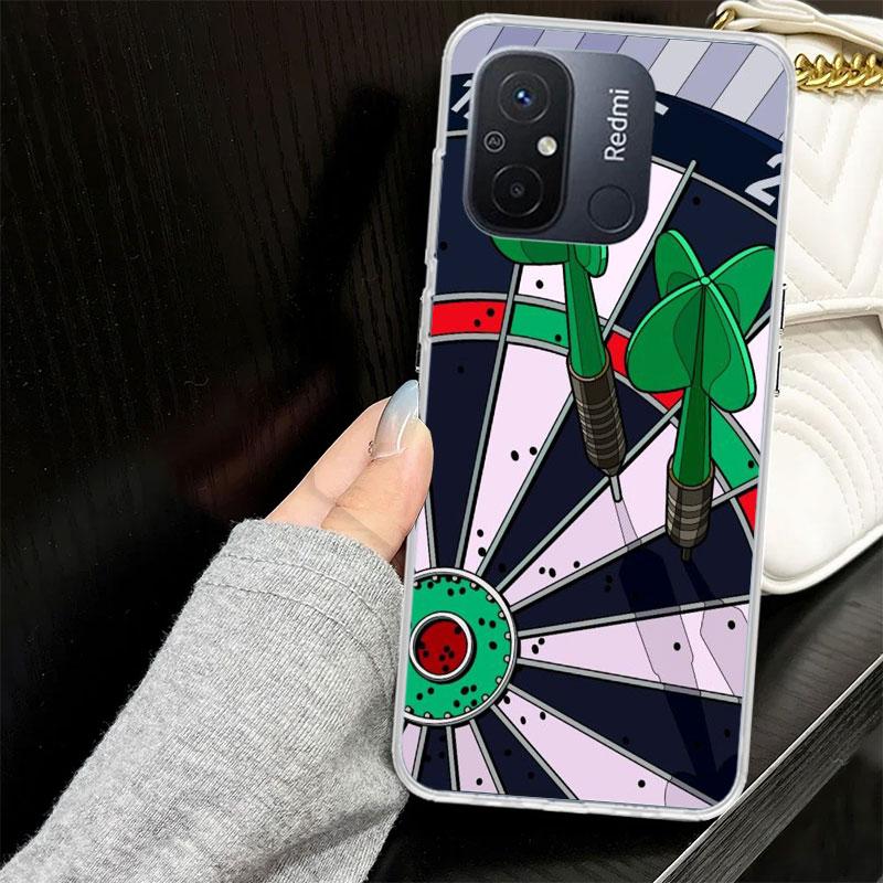 

Darts Aesthetics Wire Target Case for Xiaomi Redmi 14C 13C 13 12C 12 10C 10 10A Phone Cover 9C 9 9A 9T 8 8A 7 7A 6 6A K70 K40 K2 Redmi 9T