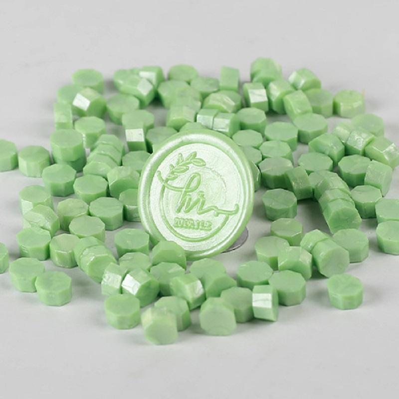 100 Pcs Wax Seal Beads Retro Vintage Wax Seal for Stamps Wax Print Beads Sealing Wedding Birthday Wax Lacquer for Seals HCL001