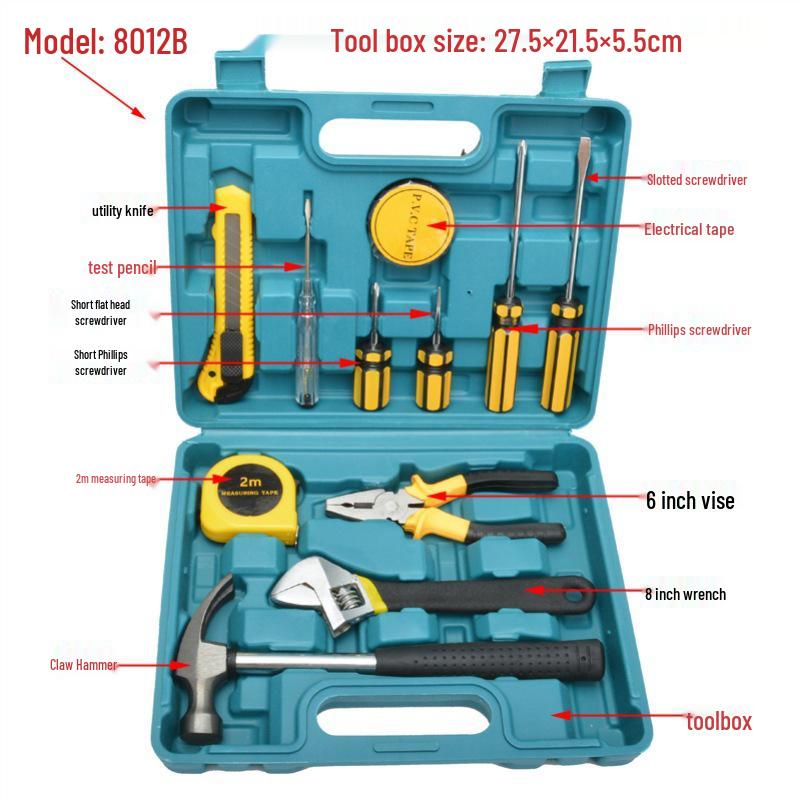 Portable Household Tool Kit for Car and Home Repair
