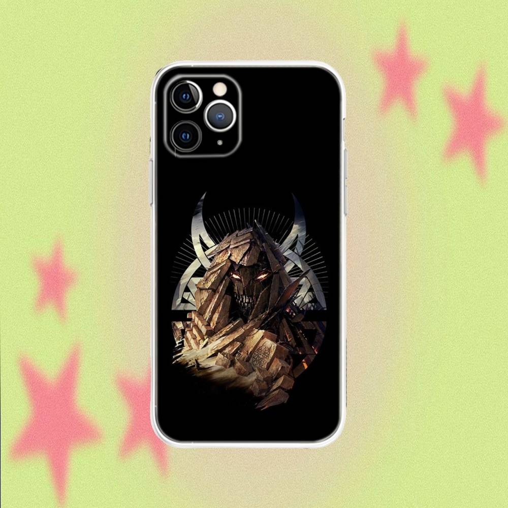 

D-Disturbed The Sickness For iPhone 17,16,15,14,13,12,11,Air,X,XR,Pro,Max,Plus Transparent Clear Cover iPhone16se4