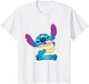 Hot Fashion Lilo & Stitch Wedding Party Crasher Stitch with Cake T-Shirt S-4XL Four Seasons Unisex