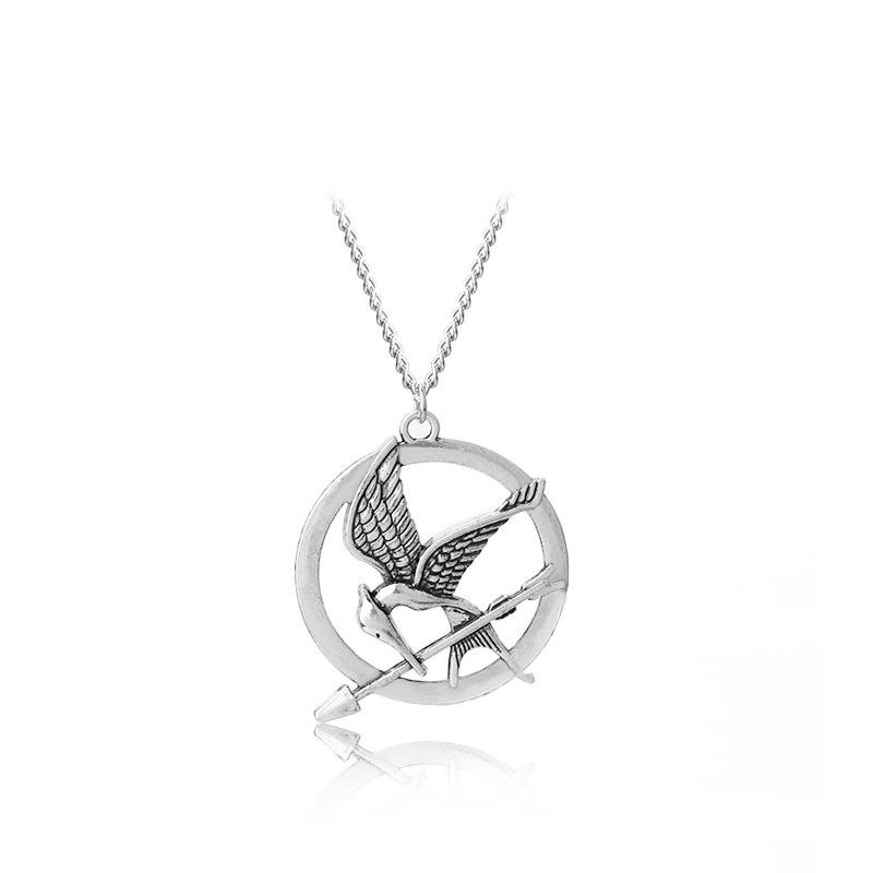 Hunger Gamesmockingjay The Doublesided Pendant Necklace Jewelry Peripheral