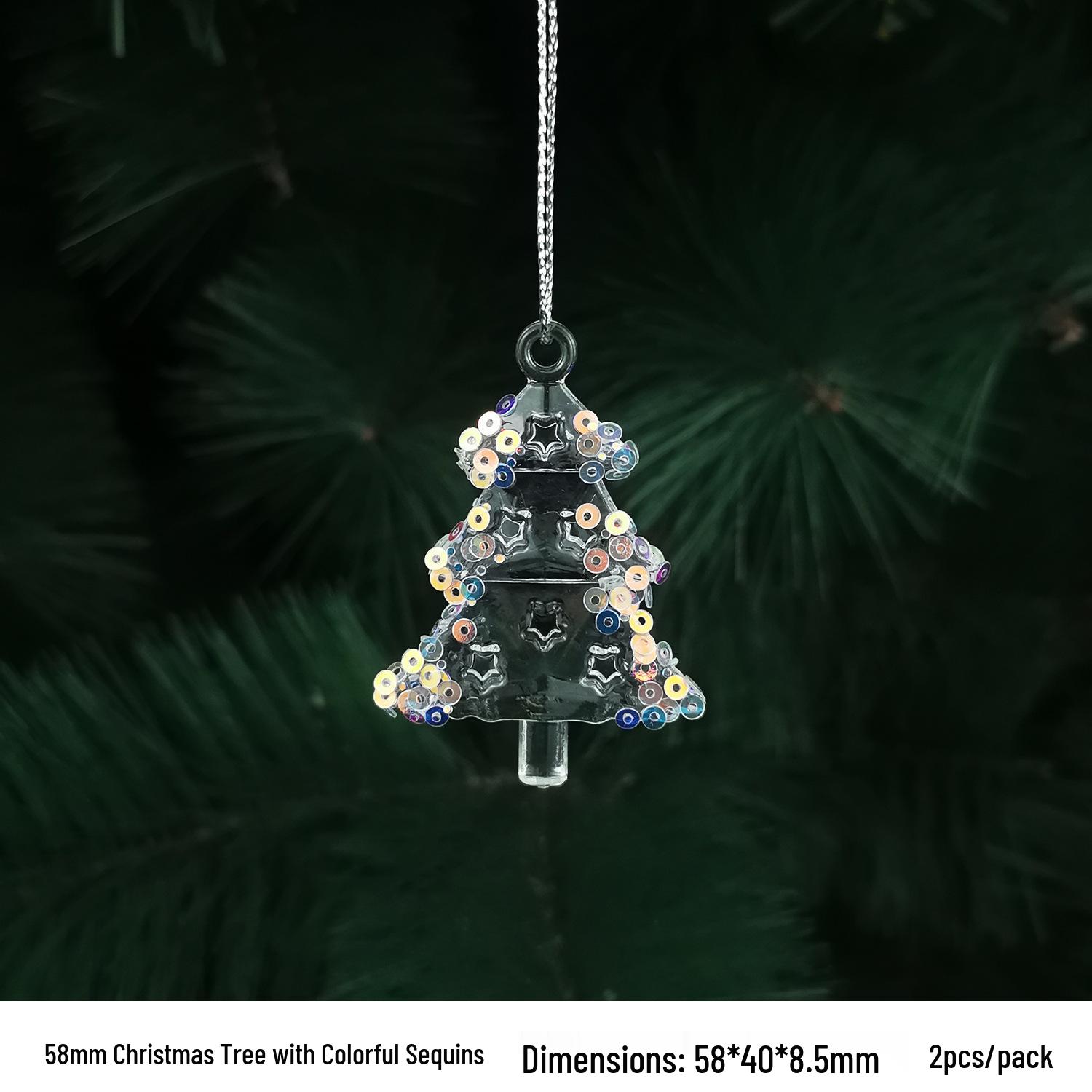 DIY Christmas Tree Topper & Snowman Decoration Bow with Star Sequins