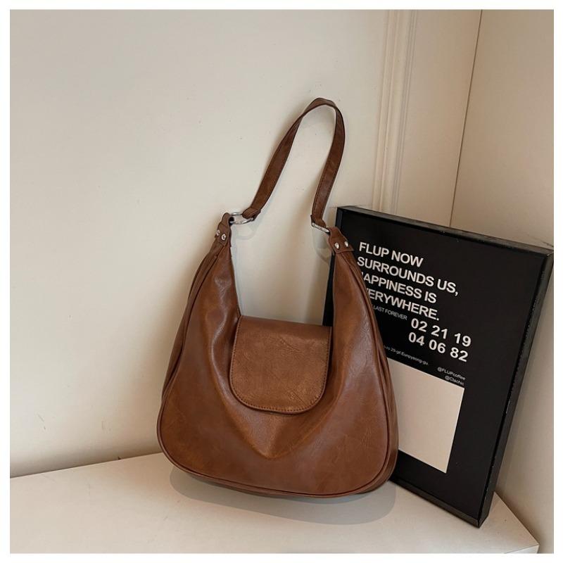 

Модная повседневная сумка высокого уровня внешнего вида Минималистичная сумка-тоут для женщин Вместительная сумка из мягкой кожи для женщин коричневый