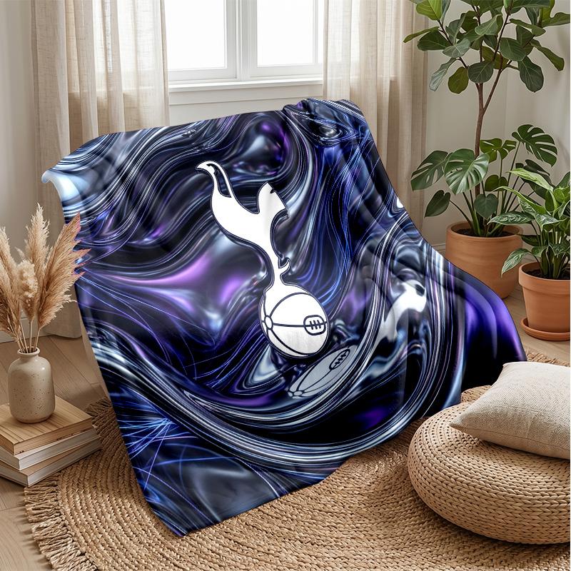 Tottenham Hotspur Theme blanket Soft Flannel Blanket Plush Throw Blanket Cozy Sofa Bed Blanket for Home Decor