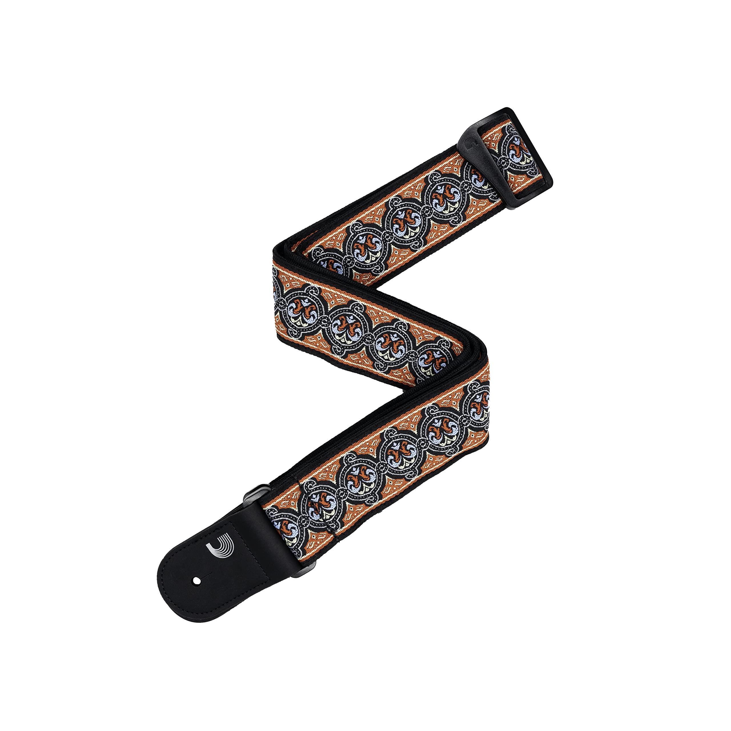 

Ремень для гитары Eco Comfort Jacquard 50RW06 Orange D Addario оранжевый