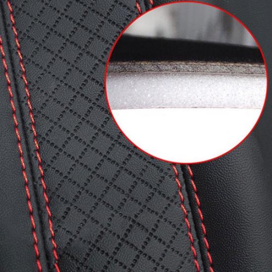 1x Car Seat Belt Cover Strap Pad Black Comfort Shoulder Cushion Car Accessories