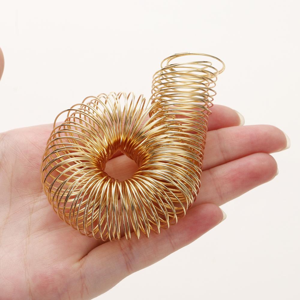 14K 18K Gold Plated Cutting Steel Wire Flexible Wire Memory Steel Wire Ring DIY Hand Made Jewelry Connecting Accessories