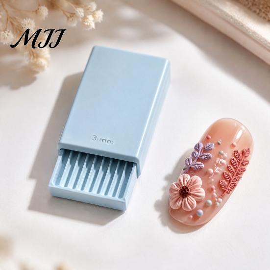 Professional Nail Art Tools 4Pcs/Set Clay Gel Ball Maker Tools, Polymer Roller, 2mm 3mm 4mm 5mm Rolling Tool for Crafts Sphere Shaper, Bead Roller 3D