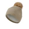 Autumn Winter Wool Cap Warm Wool Ball Knitted Cap