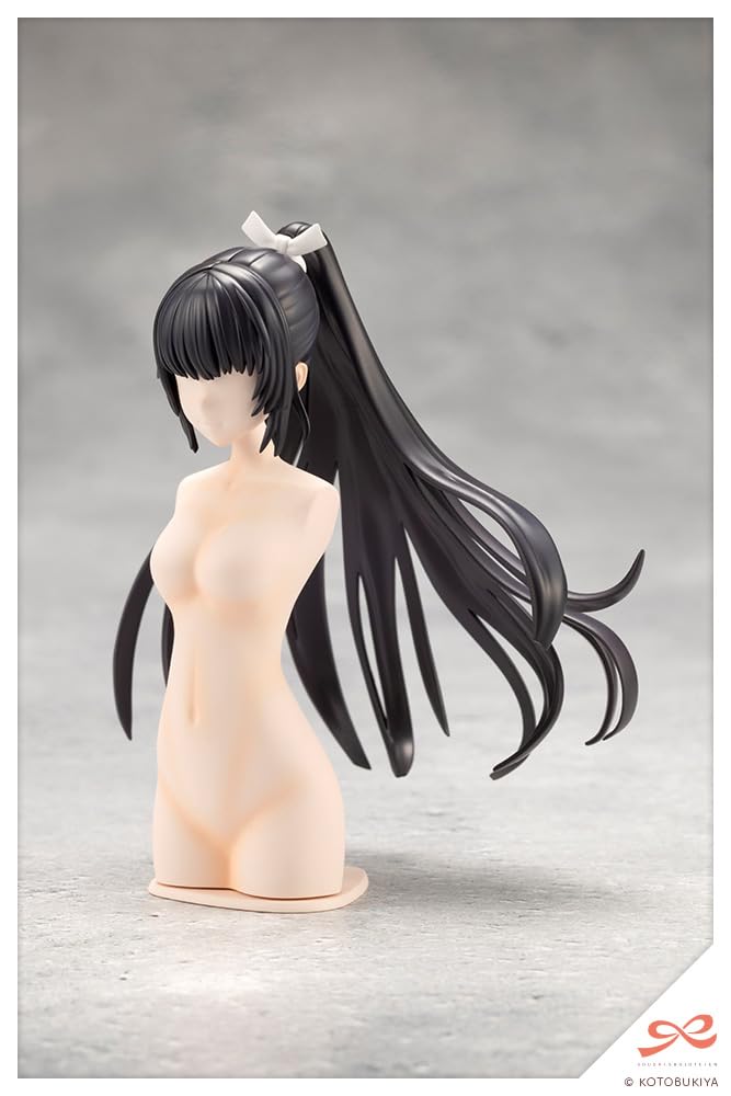 Kotobukiya Sosai Shojo Teien Arranged Princess Cut Approximately 88mm Scale Plastic Model (KOTOBUKIYA) Wig, Ponytail, Tall, 1/10