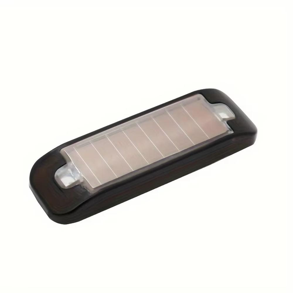 Solar Anti-Collision Lights Night Riding Warning Lights Suit for Motorcycles and Electric Bikes Flashing Strobe Warning Lights
