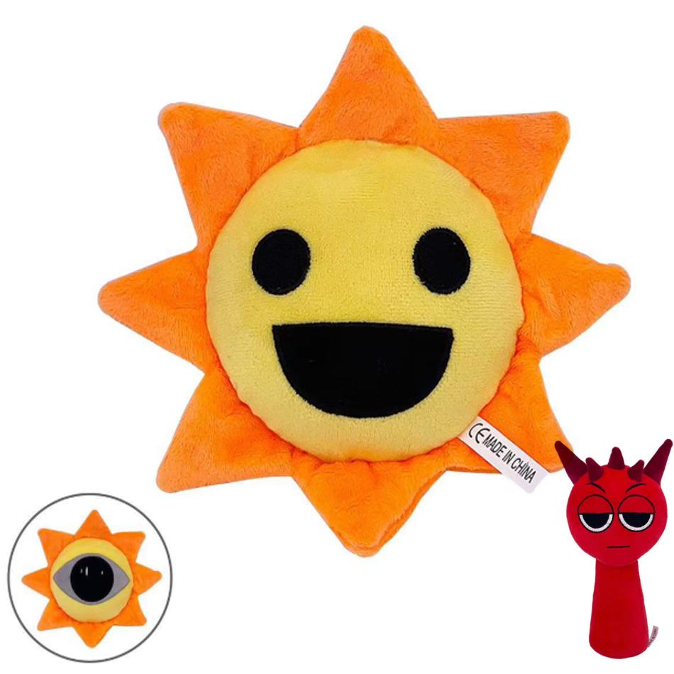 New Sprunki Simon Plush Toys Sprunki Plush Set Sprunky Lime Raddy Brud Dolls Cartoon Stuffed Dolls Pillow Decor Chrismas Gifts