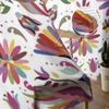 Mexican Pattern Sheer Curtains Bedroom Voile Curtain Living Room Window Sheer Curtains Kitchen Tulle Drapes