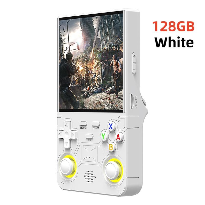 Retro R36 Ultra Handheld Video Game Console 4.0 Inch IPS Screen 128GB Preloaded Games Portable Pocket Player with Linux System