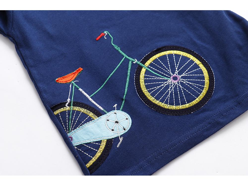 Summer Boys' Cotton Short-Sleeve T-Shirt - European & American Style
