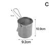 1PCS Multi-functional Stainless Steel Deep Frying Basket Kitchen Hangable Colander Oil Filter Mesh Sieve Hotpot Strainer Mesh