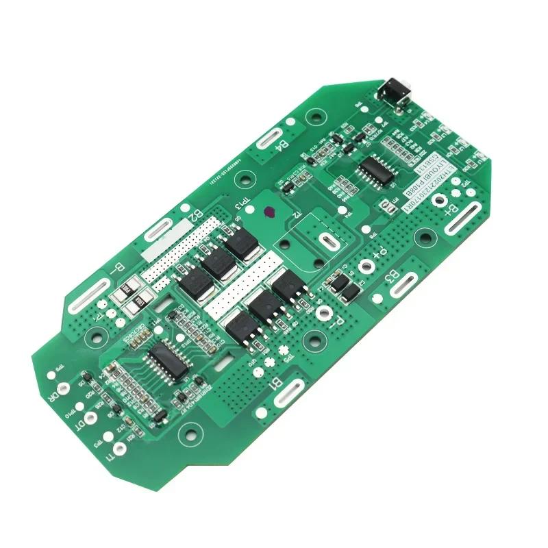 P108B 10*18650 Battery Plastic Case Charging Protection Circuit Board PCB For RYOBI 18V 9Ah P103 BPL-1815/1820G/18151/1820 ONE+