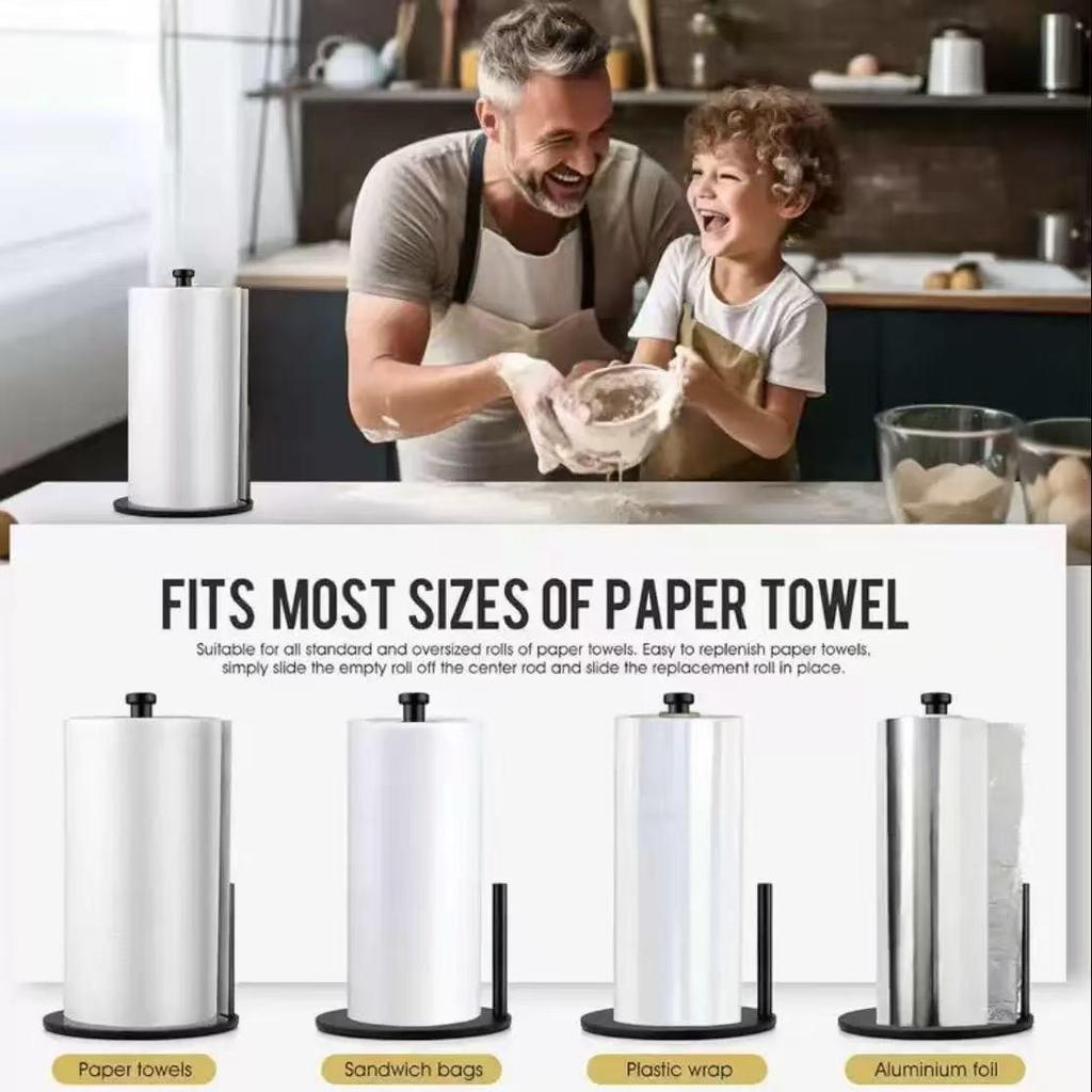 Multi-Functional Non-Slip Paper Towel & Cling Film Holder