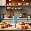 Blue Onigiri Maker Shake Lunch Mold Shaker Kitchen Tool Home DIY Production Kit Sushi Plate 2 Pieces
