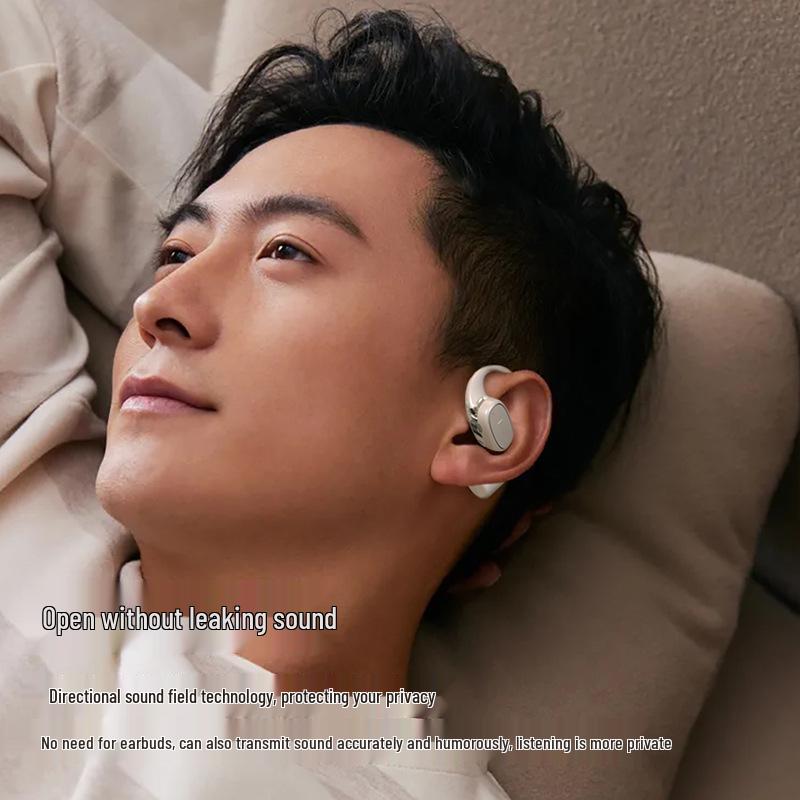 AI Smart True Wireless Noise Cancelling Sports Earhook Earbuds with Universal Bluetooth Connectivity