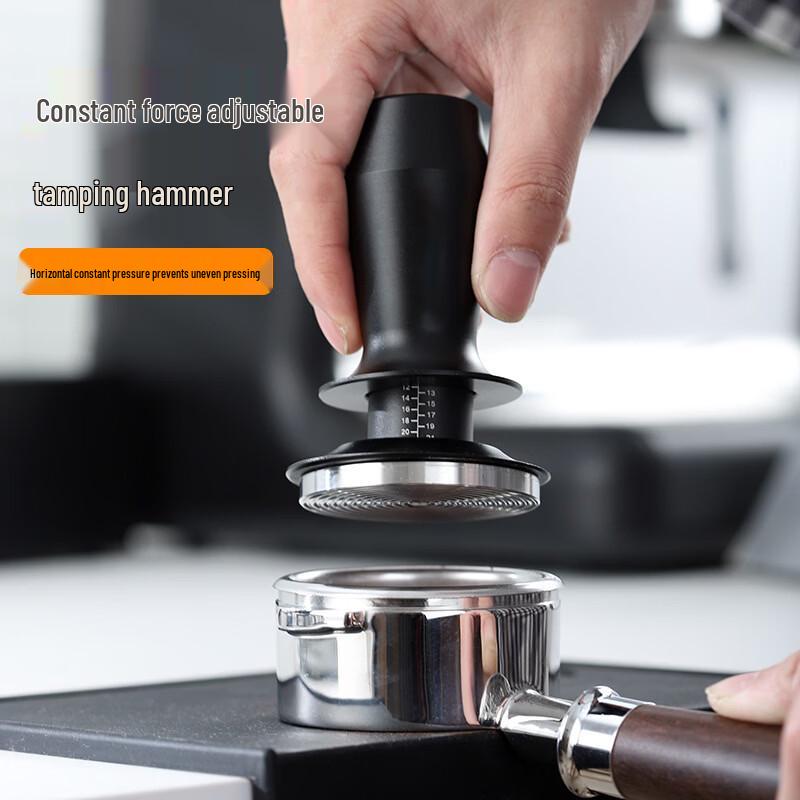TLXT 53mm Adjustable Dual Spring Coffee Tamper