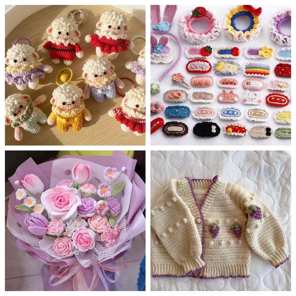 10Balls 500g Soft Milk Cotton Yarn Crochet Threads for Knitting Wool DIY Crafts Sweater Baby Wool Hand Knitting Crochet Yarn