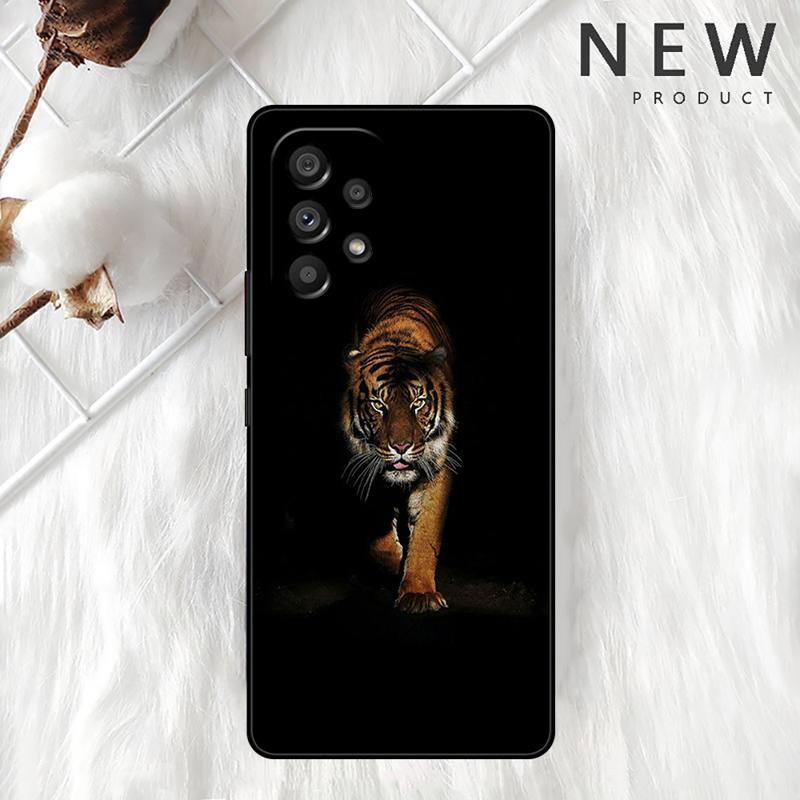 Wolf Löwe Tier Hülle Für Samsung Galaxy A54 A52 A14 5G A53 A12 A13 A71 A23 A34 A33 A21s Handyhülle