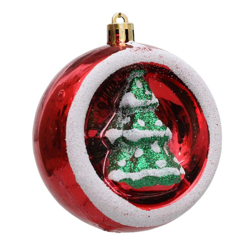 Vodotěsná vánoční koule Jemná vánoční ozdoba Přívěsek Pozadí