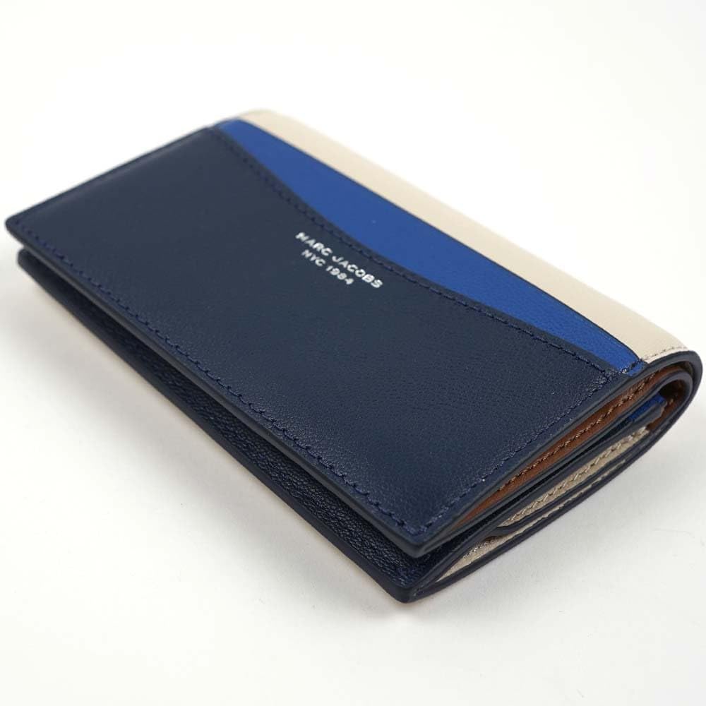Marc Jacobs Mini Bi-fold Wallet, Multicolor, S163L03FA22-455 [Used]