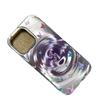 Light Purple Butterfly Whirlwind Style Case for iPhone 16 Pro Max Compatible with Apple 14/iPhone