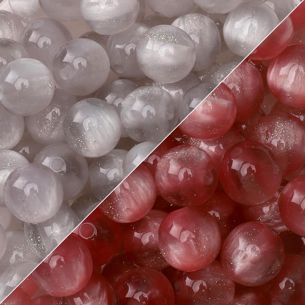 5/10 Buc Margele Rotunde din Rășină Lună Stele pentru DIY Colier Brățară Cercei Bijuterii Artizanale Accesorii pentru Confecționare