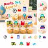 Back To School for Party Decoration, 12 Count School Theme Picks