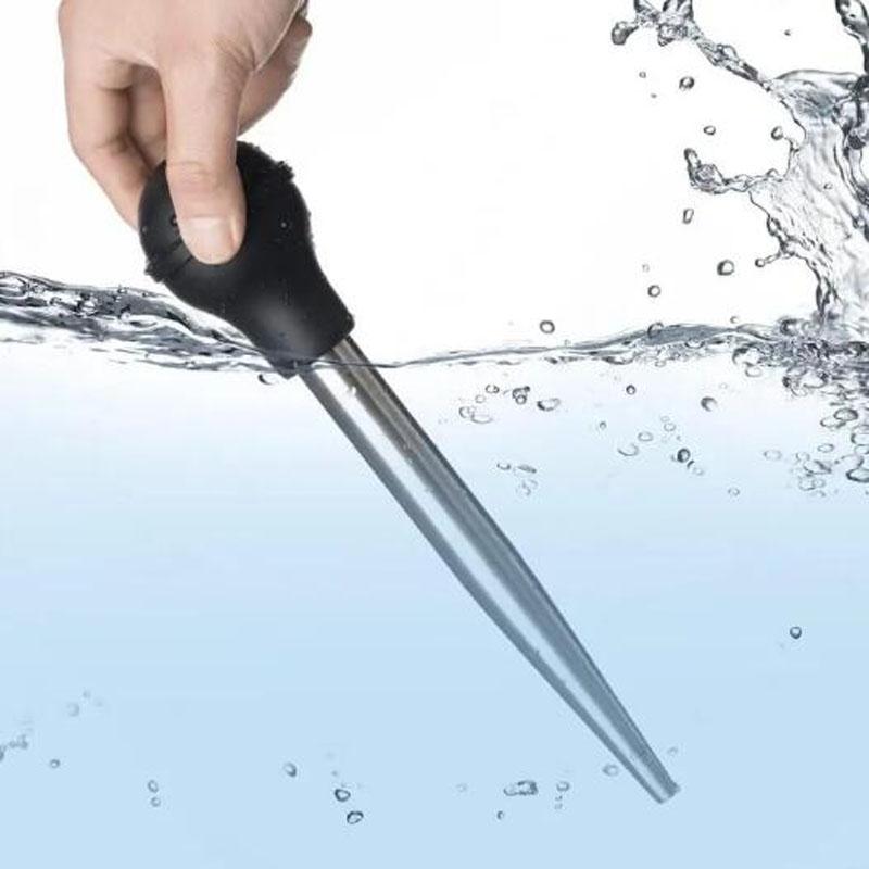 Turkey Baster Syringes for Cooking Baster Syringes Thanksgiving Stainless Steel Turkey Baster with Needle and Cleaning