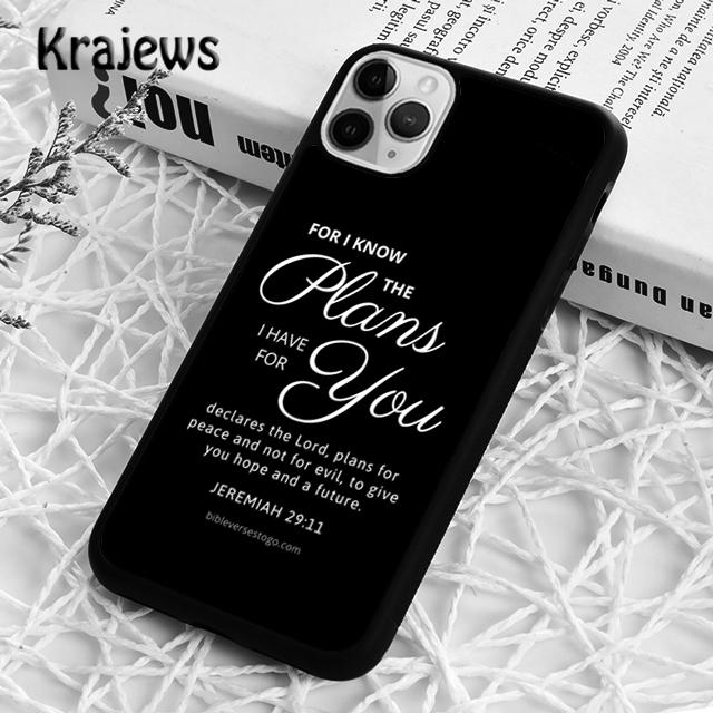 Krajews God Jesus Christ Christian Phone Case Cover For iPhone 17 Air 16 15 14 plus 11 12 13 pro max coque Shell Fundas