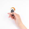 Rotating Fidget Rings Keyring Cool Decompression Toy Metal Fidget Toy Finger Spinner Rings Perfect for Kids and Adults