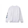 Li Ning Skateboard Series Fun Print Sports Crewneck Sweatshirt Men Sweatshirt Light-Gray AWDR477-4