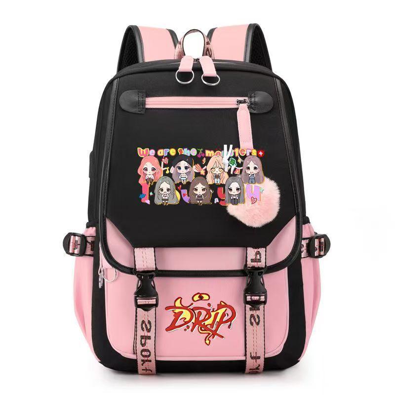 Backpack School Bag Primary School Students Junior High School Students College Students Campus Backpack