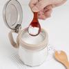 Mini Natural Wooden Short Handle Scoop Tea Honey Coffee Salt Sugar Spoon Cooking Tools Household Kitchen Gadgets