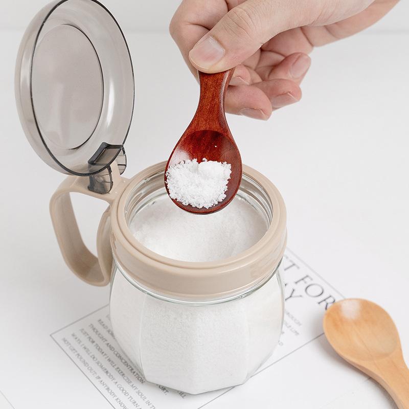 Mini Natural Wooden Short Handle Scoop Tea Honey Coffee Salt Sugar Spoon Cooking Tools Household Kitchen Gadgets