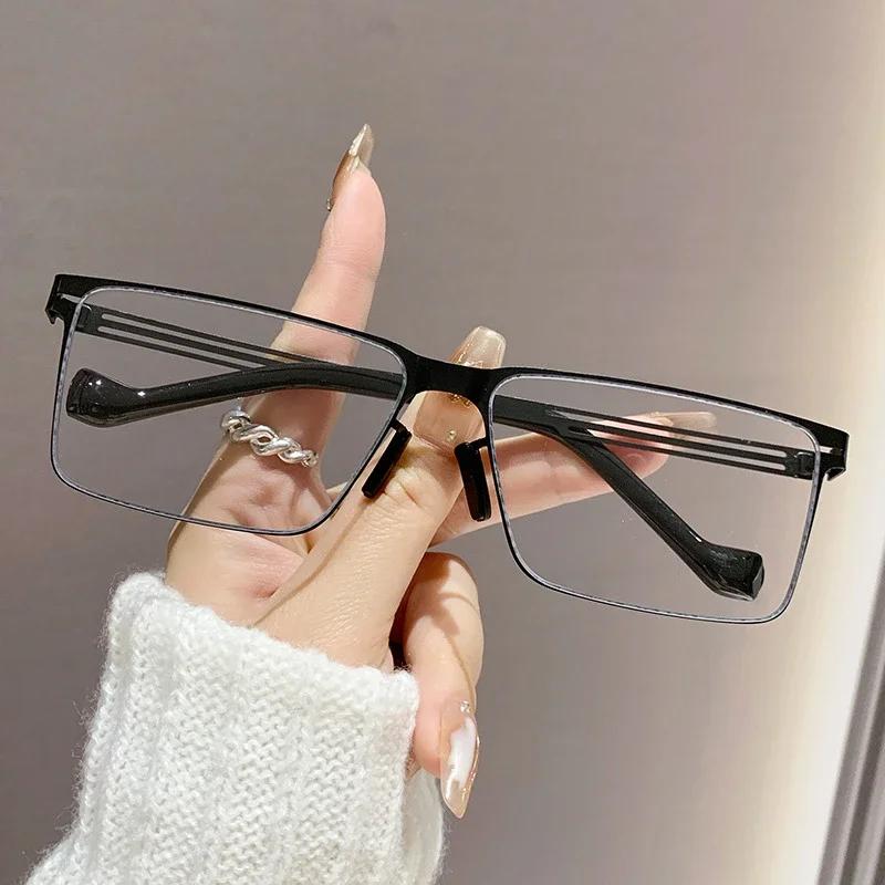 Photochromic Sunglasses UV400 Protection Square Retro Style for Women Men Outdoor Driving Travel Beach Shades