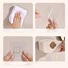 Wall Mounted Tissue Holder Creative Napkin Storage Box Miscellaneous Organizer Tissue Box  Bathroom