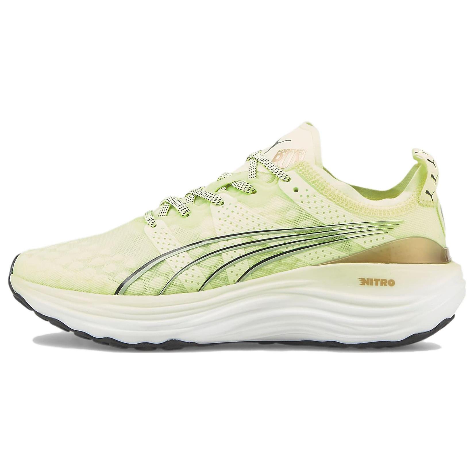 

New PUMA ForeverRun Nitro Fast Yellow Women s 377758-07 37