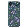 For iPhone 17 Air Case Purple Butterflies Pattern Printing Straight Edge TPU Phone Back Cover