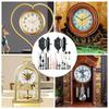 2 Pack Quartzs Pendulum Clock Movement with 6 Pair of Clock Hands for DIY Wall Clock Projects Wall Clock Replacement Top Sale