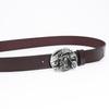 Skull Motorcycle Belt: European & American Men's Casual Trend
