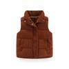 Kids Casual Padded Vest Warm Quilted Sleeveless Jacket for Boys and Girls