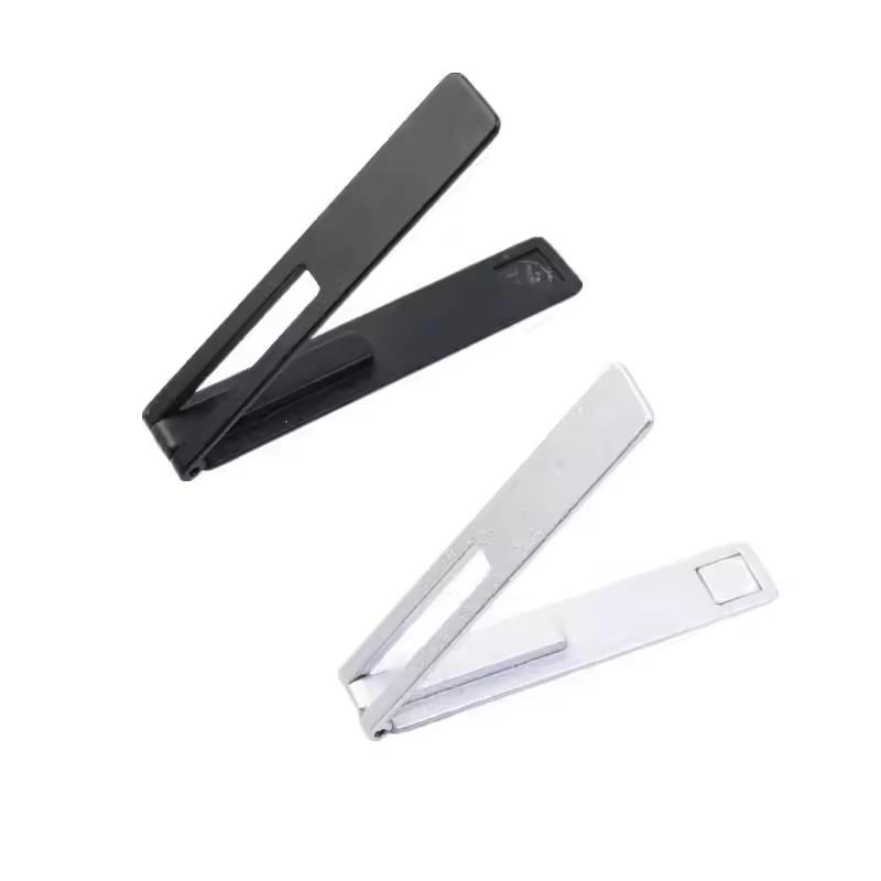 

Invisible Ultra Thin Magnetic Mobile Phone Holder Stands Metal Alloy Foldable Cellphone Kickstand Desktop Tablet Bracket Support