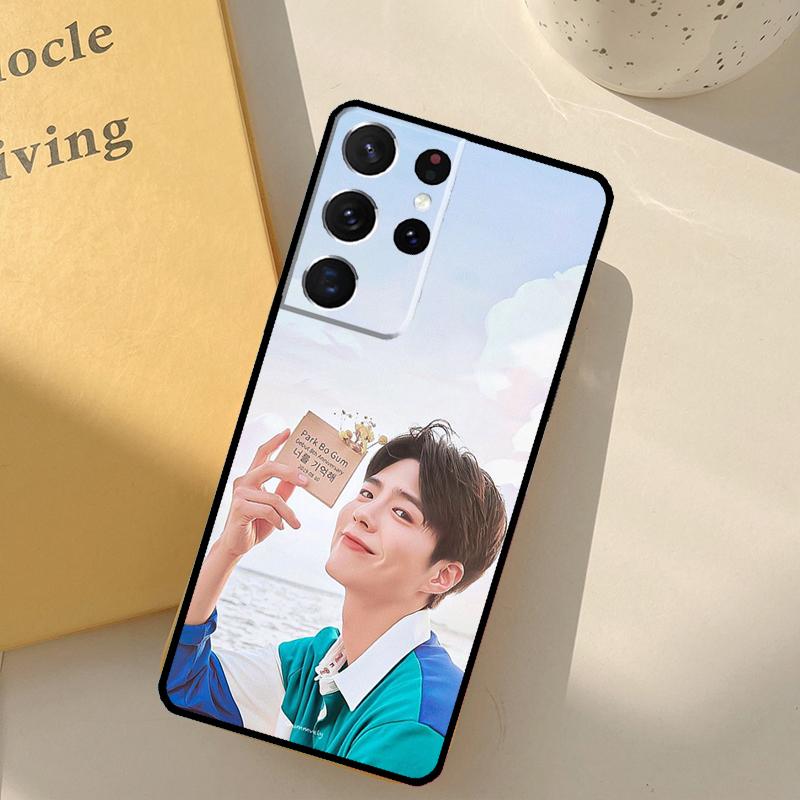 Park Bo Gum Korean Actor Star Phone Case For Samsung Galaxy S24 Ultra S20 S21 S22 S23 S25 S9 S10 Plus S25 FE Cover Shell