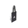Adidas Canvas Shopper Open Top Tote Bag Unisex Tote Bags Black GT4785